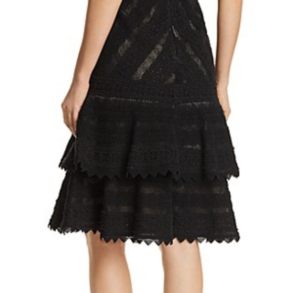 Alice and Olivia Azita Black Dress - like new - Picture 2 of 6